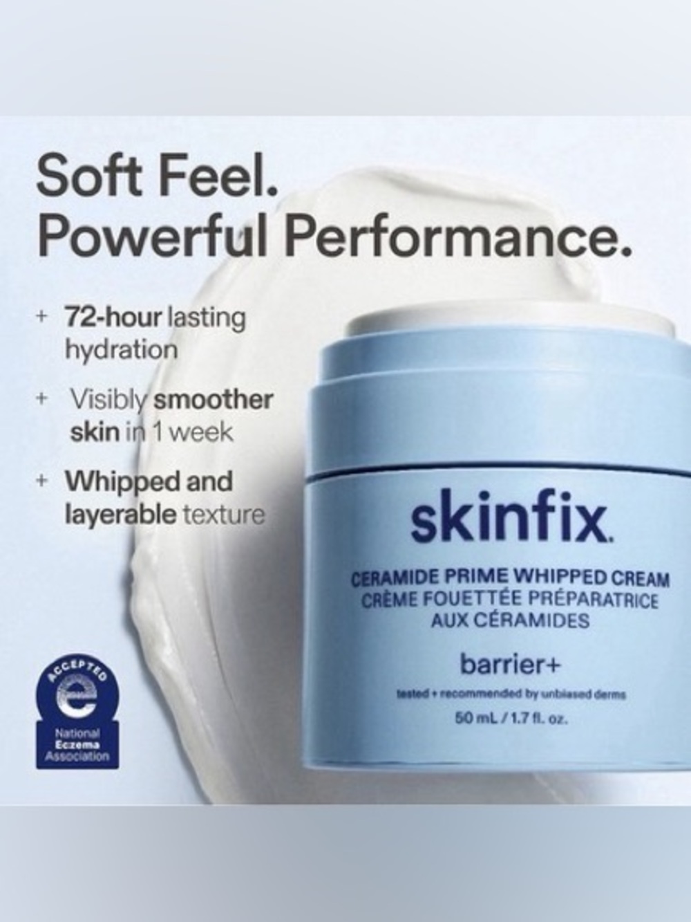 NWT SkinFix Ceramide Prime Whipped Cream